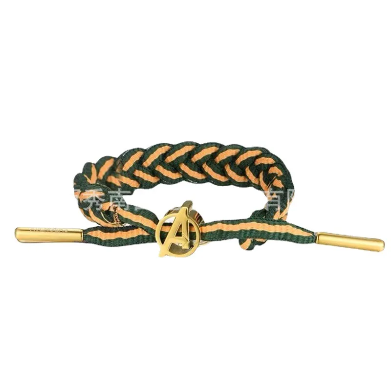 

Disney Marvel Surrounding Avengers Iron Man Spiderman Bracelet 3-piece Hand Rope Student Bracelet 950