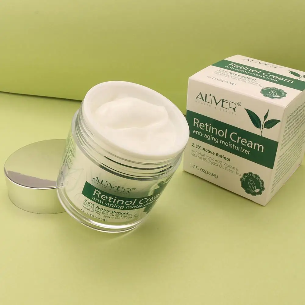 

50ml Retinol Hyaluronic Acid Vitamin A Anti Moisturizing Cream Lotion Care Cream Skin Firm Hydrating Nourishing And C3h0