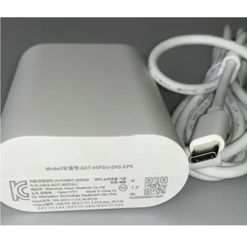 Оригинальное зарядное устройство с адаптером переменного тока для LG 20 в 3 25 А Тип C