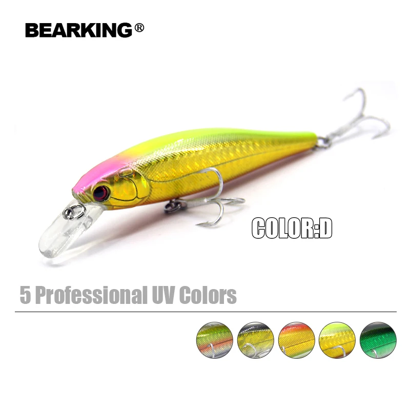 Bearking brand M02 1 шт. 11 см 17 г жесткая рыболовная приманка кривошипная для дайвинга 5 м
