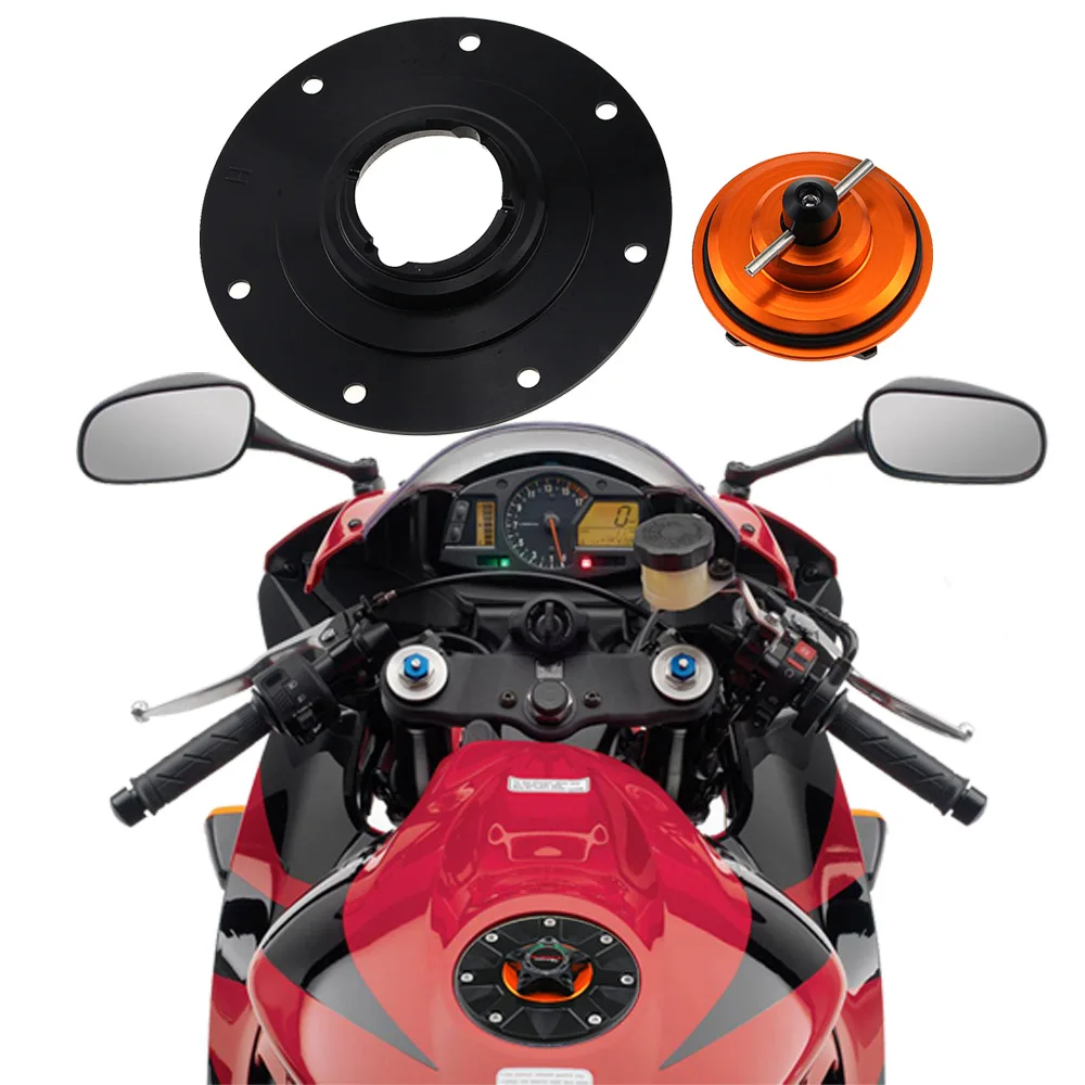 Крышка топливного бака CNC из алюминия без ключа на мотоцикл HONDA CB 500F CB500F CB500 F 2016-2018.