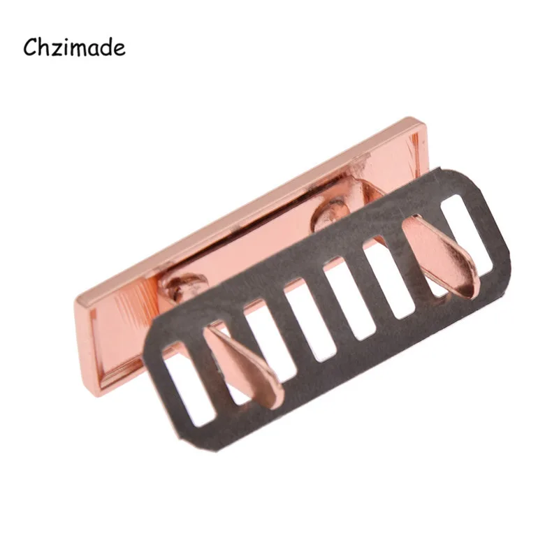 Chzimade 10 шт. золотые прямоугольные металлические ярлыки ручной работы для одежды