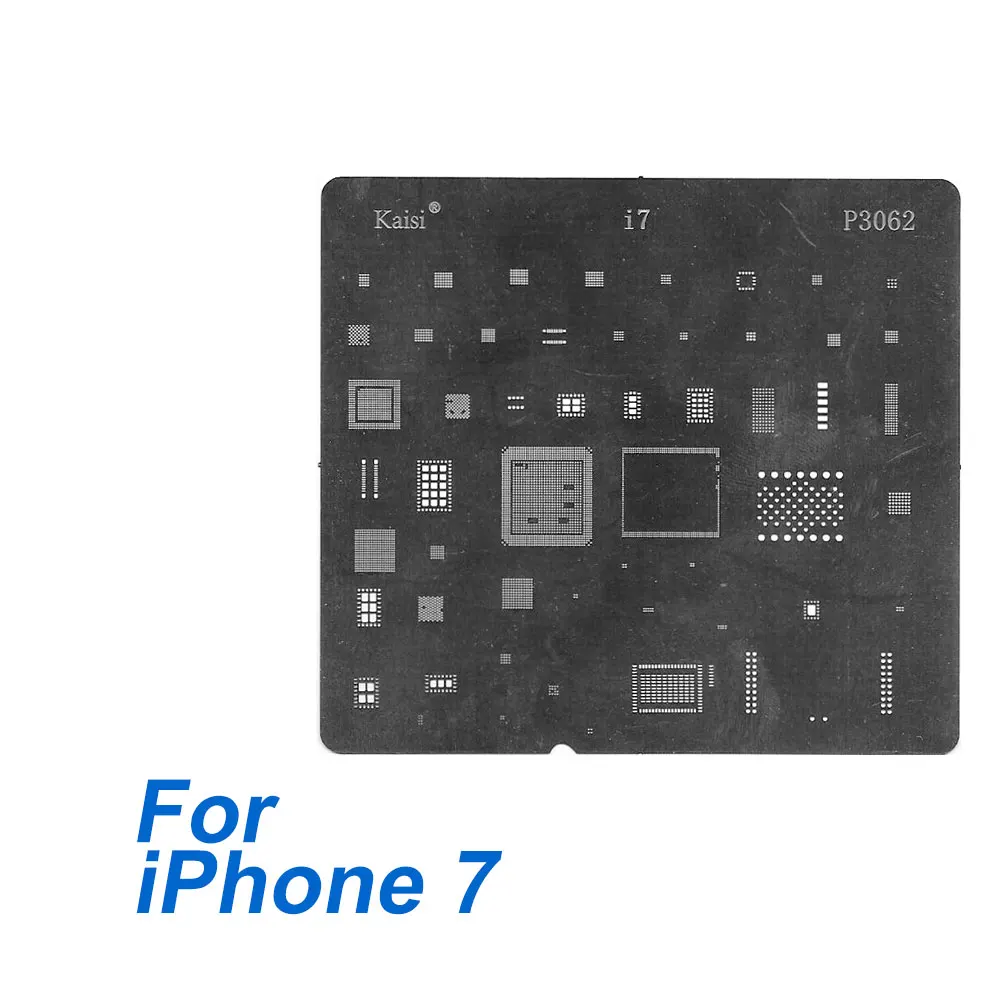 8 шт./лот! непосредственно тепла BGA Rework реболлинга трафареты Комплект для iPhone X XR XS Max 8 8SP 8 7 7SP