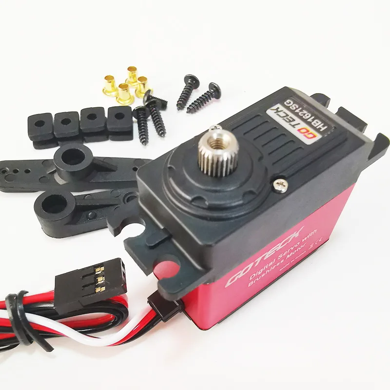 Цифровой Металлический двигатель GOTECK HB1621S Высоковольтный сервопривод с высоким