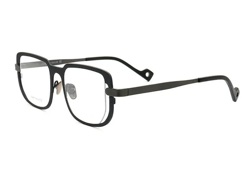 

Vintage Pure Titanium Glasses Frame Unisex Full Rim Optical Eyewear Brand Designer Clear Lens Retro Myopia Eyeglasses Spectacle