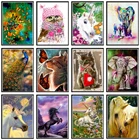 Алмазная живопись 5D с пейзажем, вышивка крестиком, стразы, узор для украшения дома, сделай сам, рождественский подарок