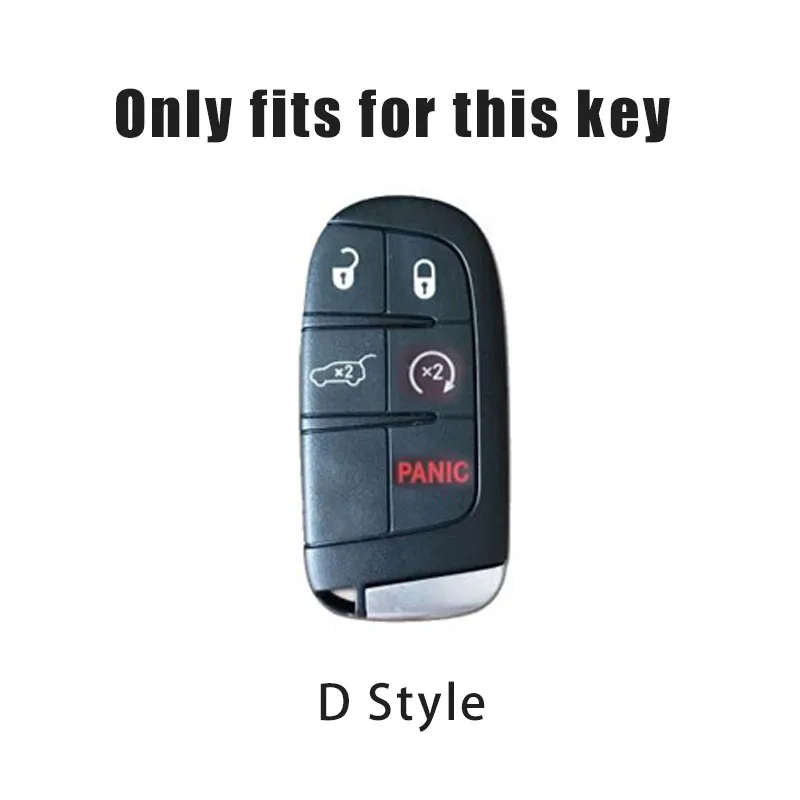 

ABS Car Remote Key Full Cover Case Keychain For Fiat Jeep Renegade Grand Dodge Ram 1500 Journey Charger Dart Challenger Chrysler