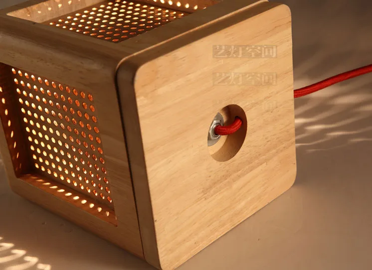 Современная настольная лампа деревянная книга ночник E27 база светодиодная в