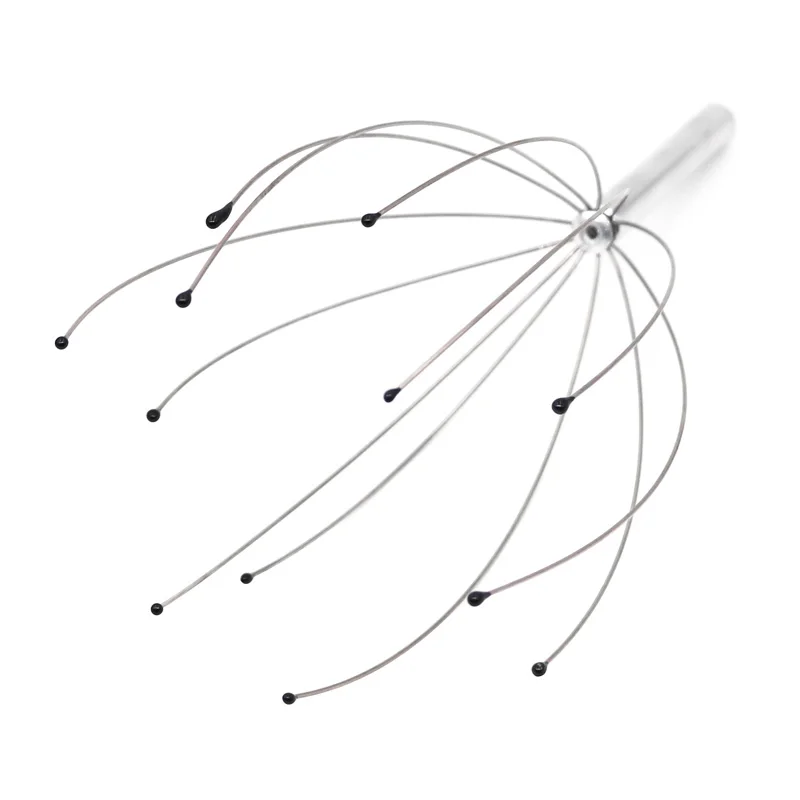 1 шт. массажер для головы осьминога снятие стресса расслабляющий массаж боли в