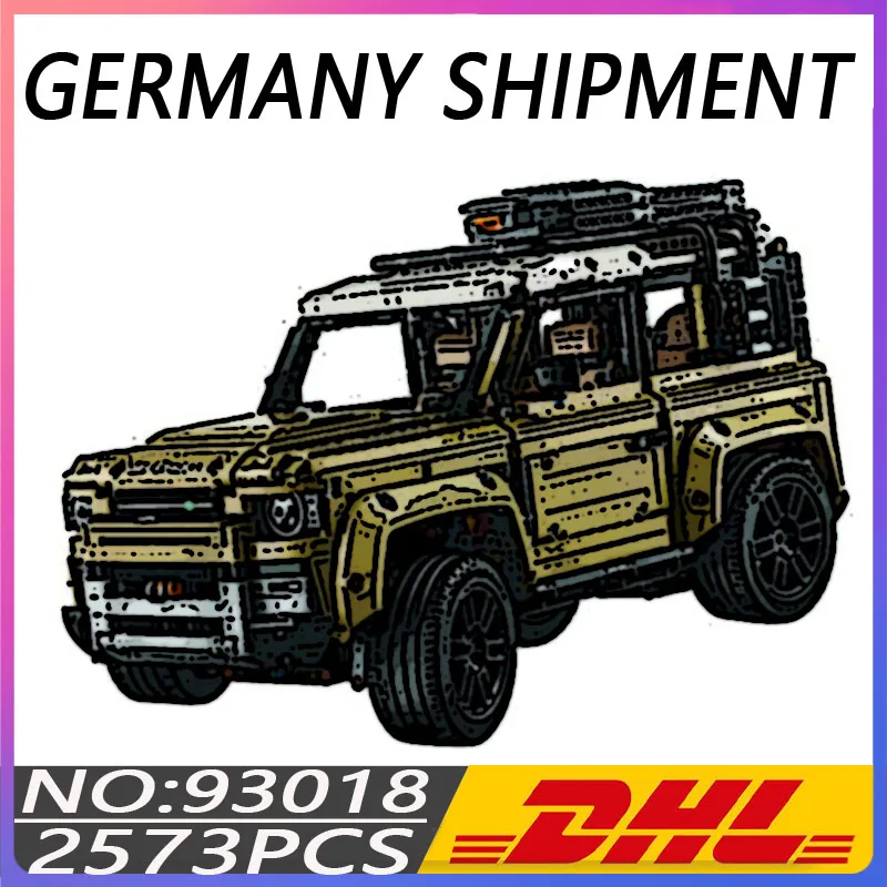 

Hot Land Rover Defender High-Tech Building Blocks Compatible with 42110 KING 93018 Toy Brick Kids Christmas Diy Birthday gift