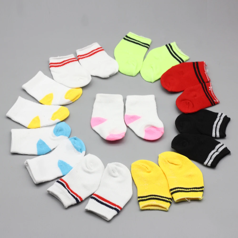 5 пара/лот мини-носок 43 см 18 дюймов Кукла Одежда Аксессуары для кукол детские