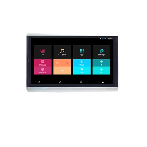 1X no HDMI Wires YAZH 12,5 дюймов 1920*1080 сенсорный экран 2 Гб 16 Гб автомобильный android 6,0 подголовник монитор 1 шт. с bluetooth RCA выход/в HDMI выход - Цвет: 1X no HDMI Wires