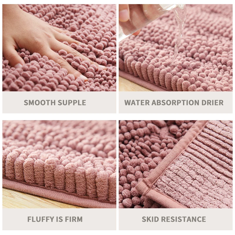 Домашний домашний коврик для дома супер впитывающий Коврик двери нескользящий