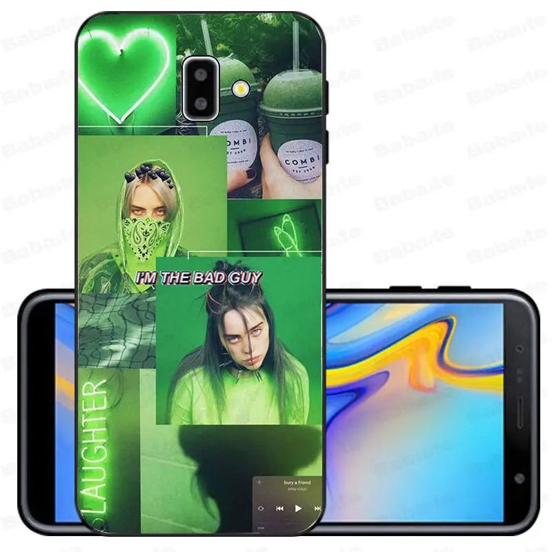 Song Lyrics Billie Eilish Эстетическая Оболочка Чехол для телефона samsung Galaxy j6 plus A6 A8 A9 A10 A30 A50 мобильные телефоны - Цвет: A11