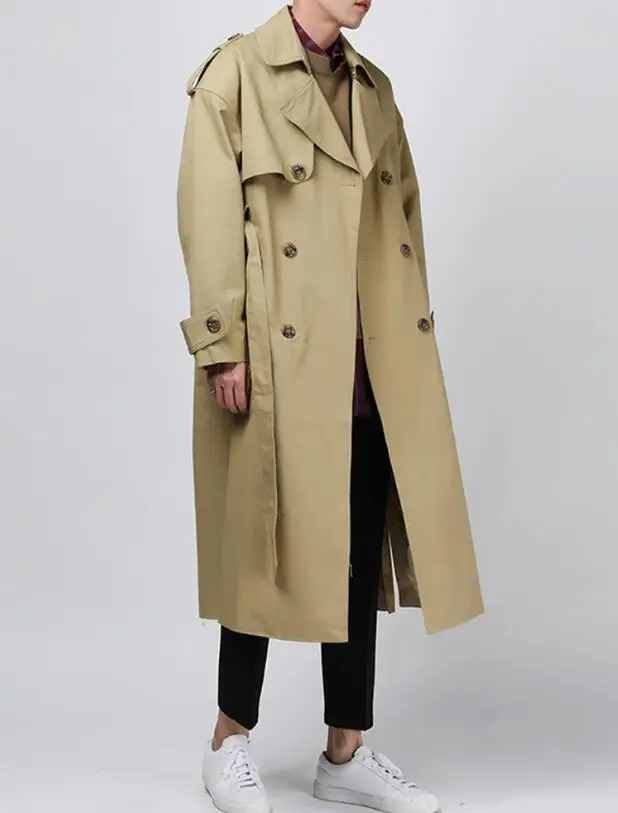 S-6XL популярная/Весенняя Мужская Новая модная двубортная куртка большого размера