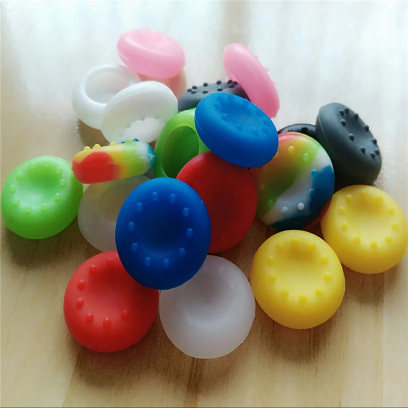 

20pcs Silicone Analog Thumb Stick Grips Cover for PlayStation 4 PS4 Pro Slim for PS3 Controller Thumbstick Caps for Xbox 360 One