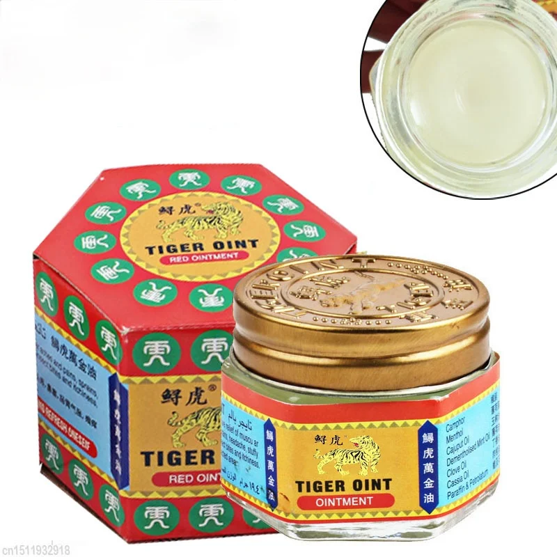 

Original Red Tiger Balm Ointment Thailand Painkiller Lion Balm Muscle Pain Relief Ointment Soothe Itch Body Oil
