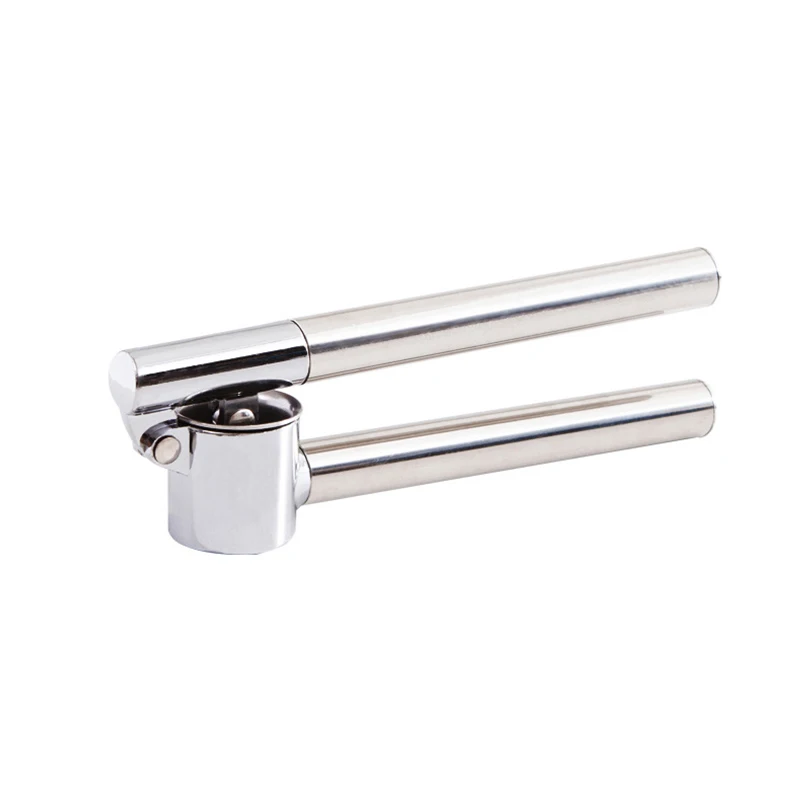 

New Heavy Duty Stainless Steel Garlic Squeeze Press Portable Kitchen Tools Fast Breaks Down Cloves Garlic