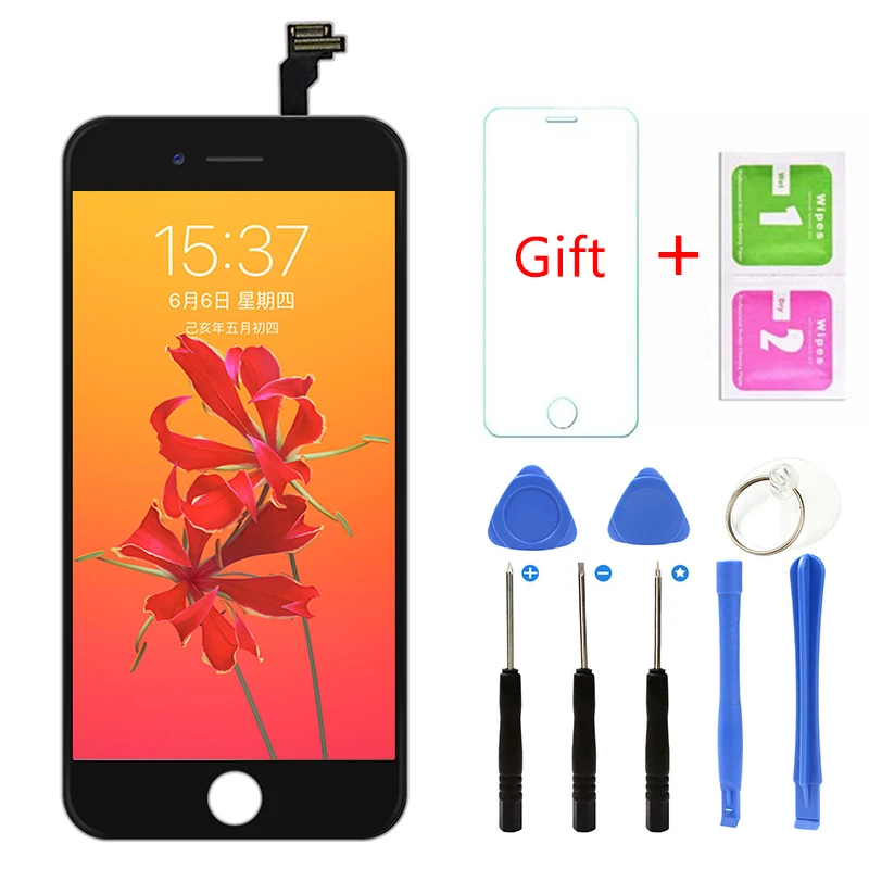 ЖК дисплей 4 7 дюйма для iPhone 6 A1549 A1586 сенсорный экран с дигитайзером в сборе 5