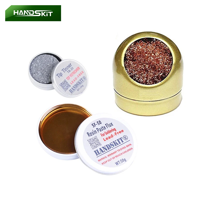 паяльник освежитель чистый флюс/паста наконечник очиститель головка