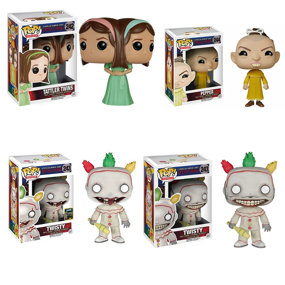 Funko POP Американская история ужасов шоу фриков таттлер Близнецы игрушки для детей
