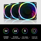 Кулер Jonsbo для охлаждения компьютерной карты, 5 В, 12 см, ARGB, FR-701