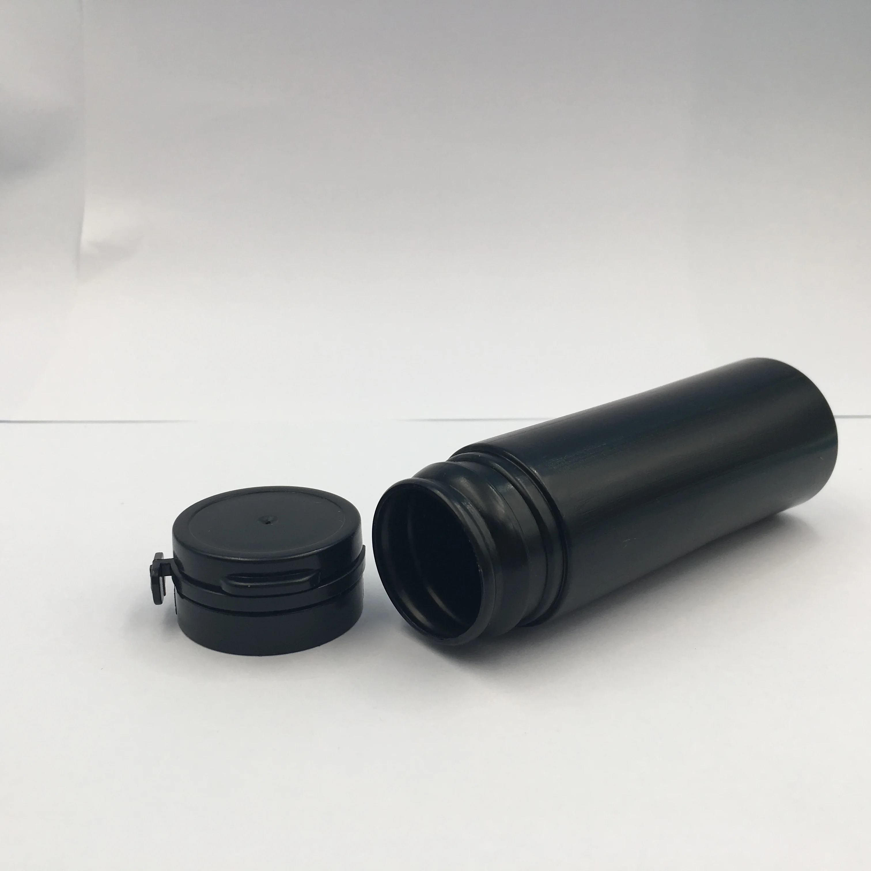 Бесплатная доставка пустые черные пластиковые бутылки 60 80 мл упаковка для