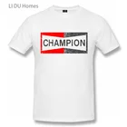 Футболка с коротким рукавом, из хлопка, с принтом чемпиона Брэда Питта