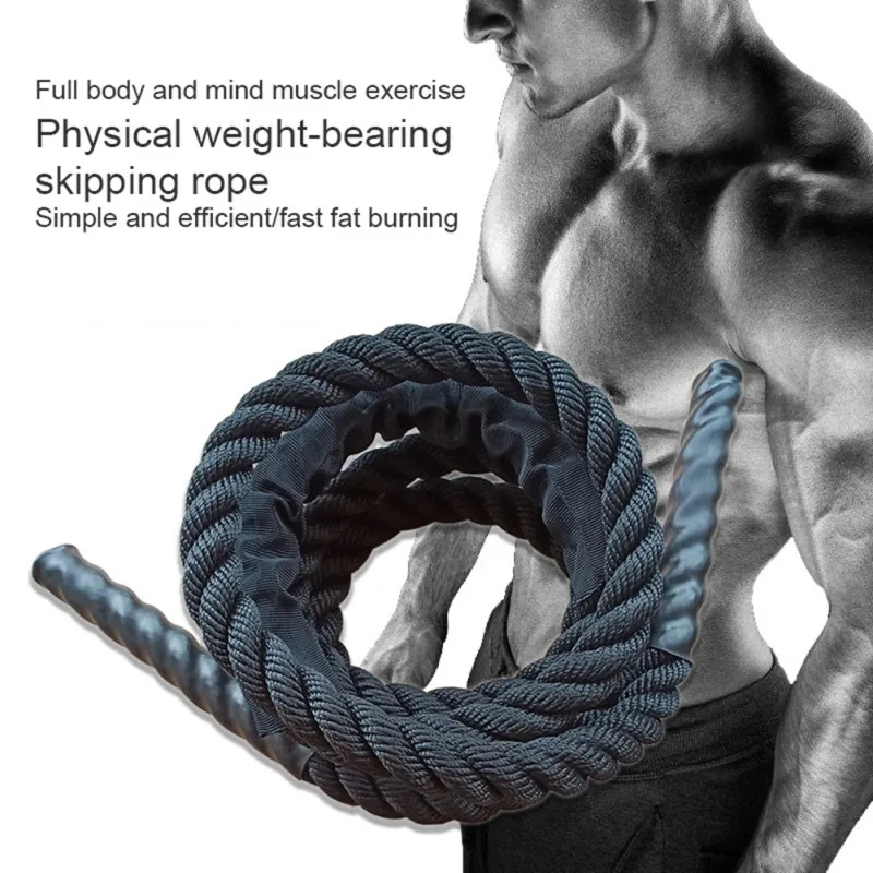 

Training Strength Net Jump Rope Fitness Heavy Jump Rope Weighted Battle Jump Rope Strength MMA Training Can Improve Strength