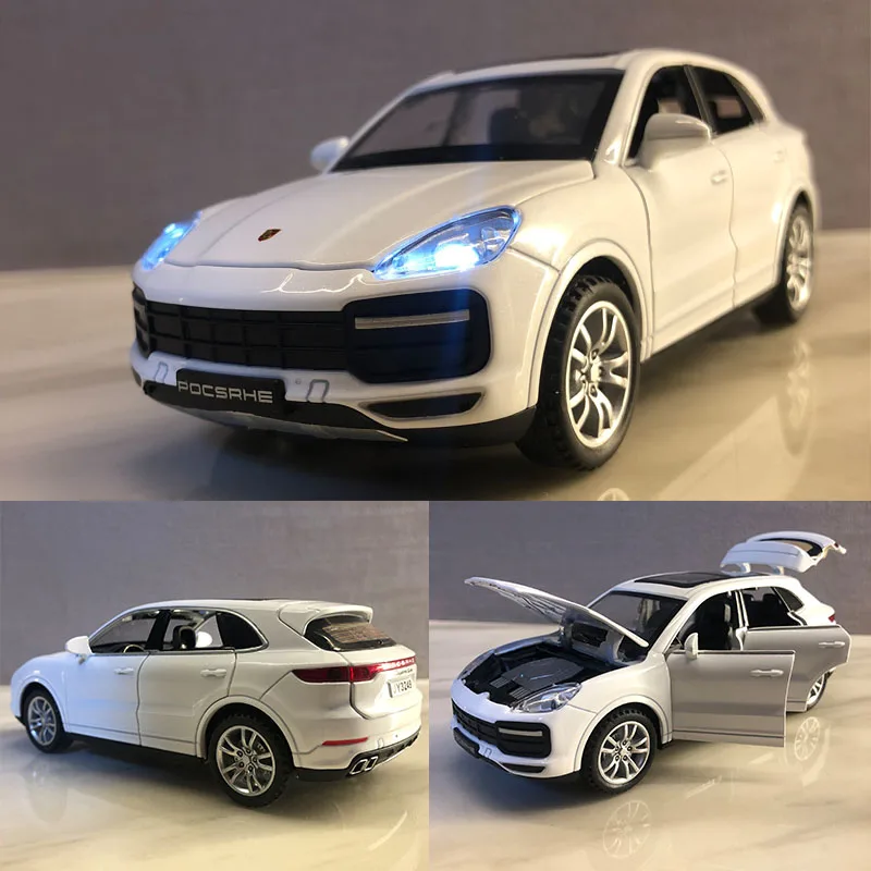Модель автомобиля Porsche Cayenne Turbo в масштабе 1:32 литой игрушечный автомобиль из