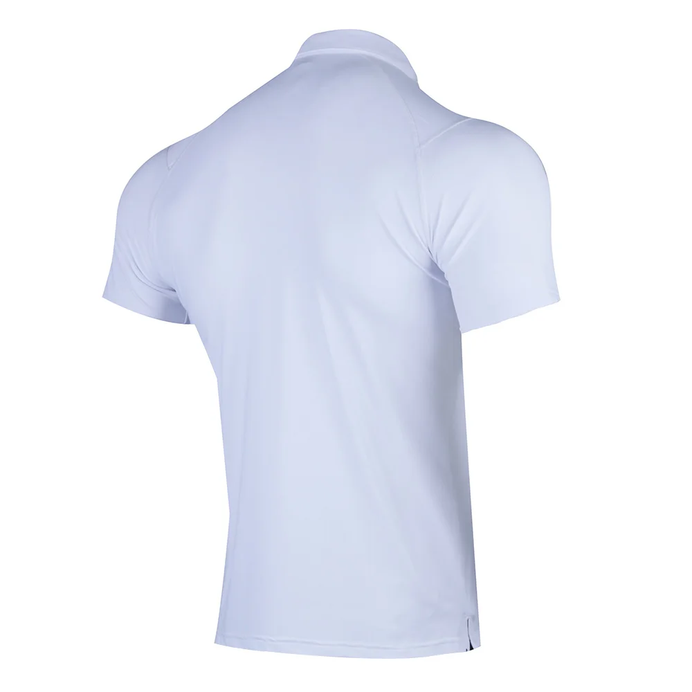 Summer Golf Shirts Men Short Sleeve Lapel Golf Shirt Breathable Training Clothes Quick Dry Outdoor Golf Wear Polyester T Shirt