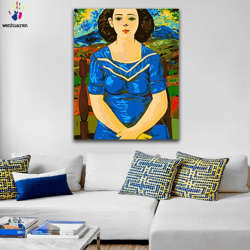 Сделай Сам картинки для раскраски по номерам с цветами двоюродная тетя Ван Гог