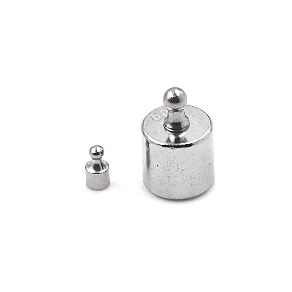 

5PCS Precision Calibration Set Chrome Plating Scale Weights Set 1g 2g 5g 10g 20g Grams For Digital Scales Home Tool Accessories