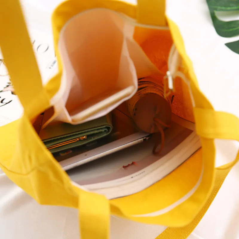 Летний милый мультяшный рюкзак из холщовой ткани с принтом Джокер Наплечная