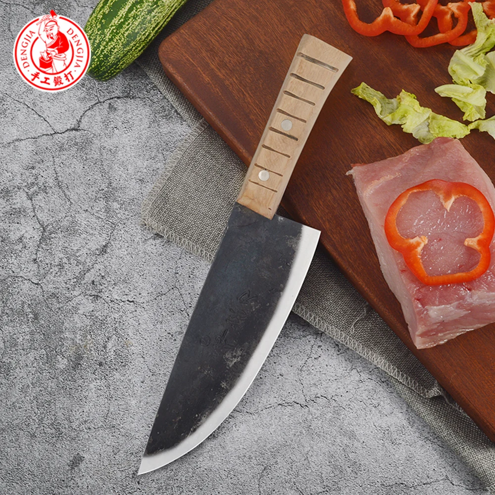 Многофункциональный кухонный нож для бутербродов Ручная ковка два типа слоев