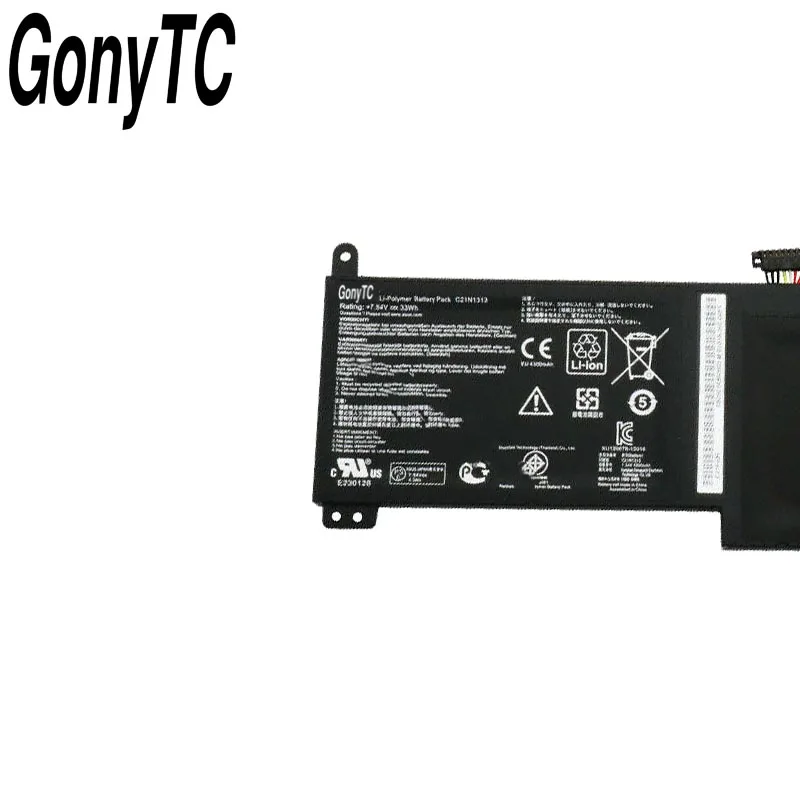 GONYTC C21N1313 7 54 V 33Wh оригинальная новая книга Аккумулятор для ноутбука ASUS Transformer TX201