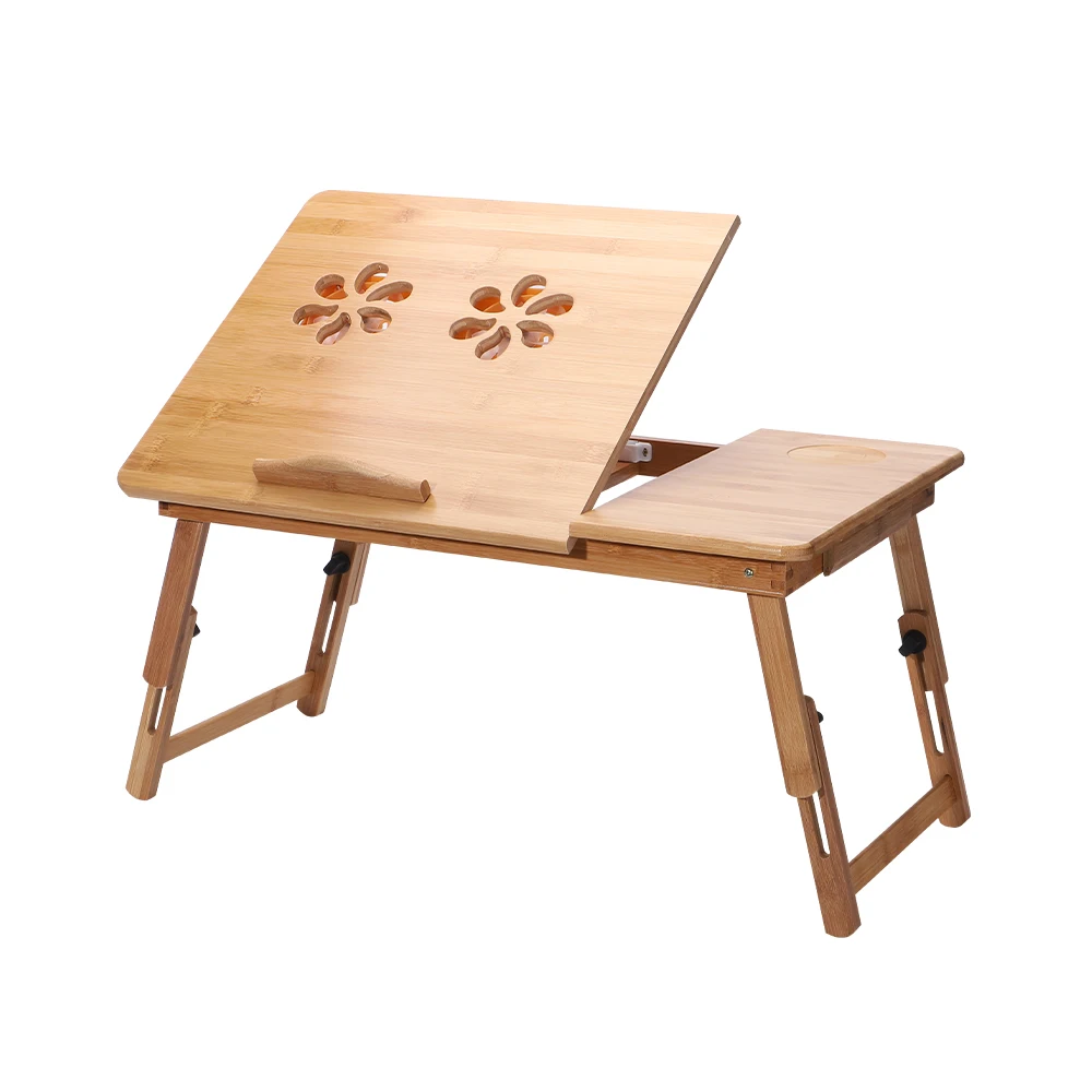 Стол для ноутбука большой поднос кровати Регулируемый наклонный Топ складной