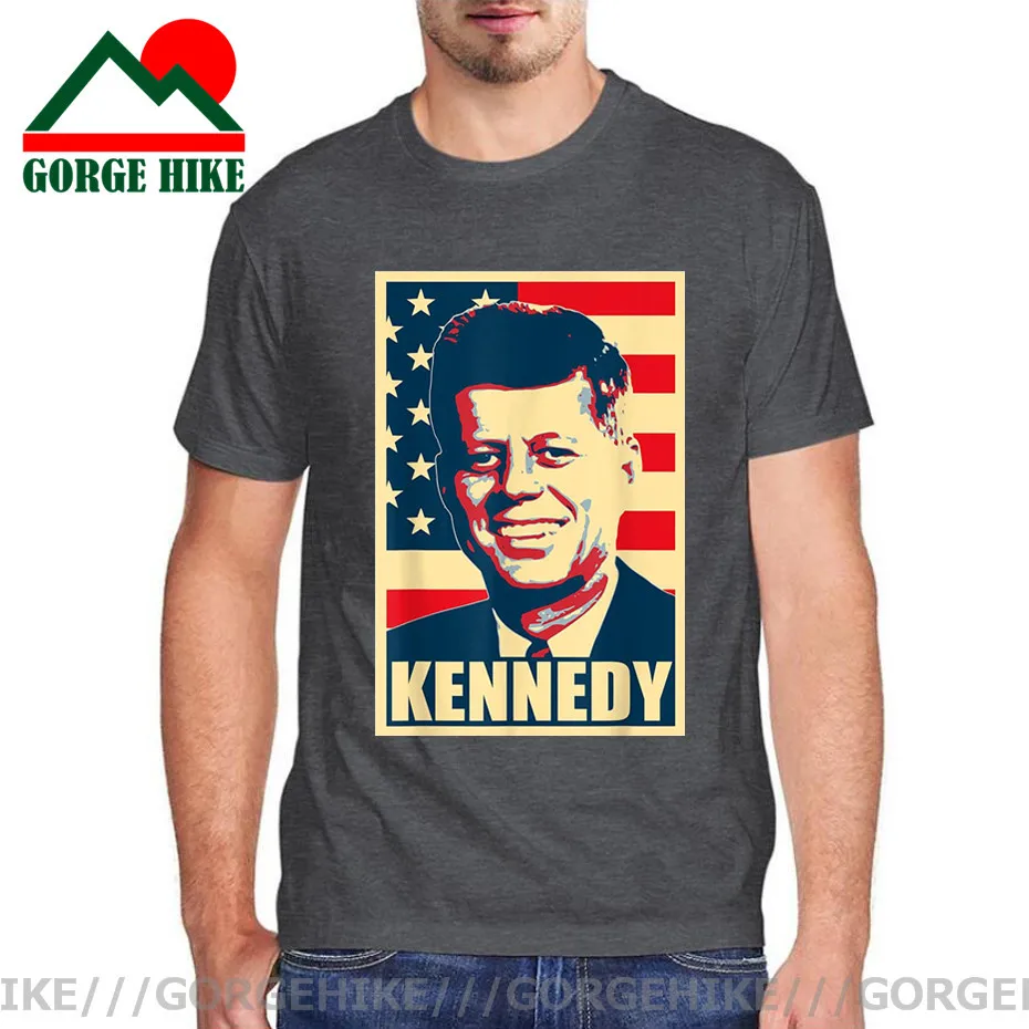 Великолепная футболка с изображением истории и политики Джона Ф Кеннеди