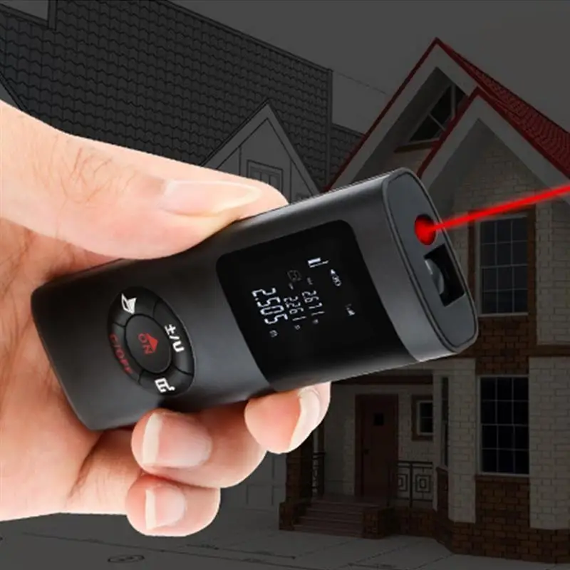 Цифровой лазерный дальномер с USB зарядкой 40 м|Лазерные дальномеры| |