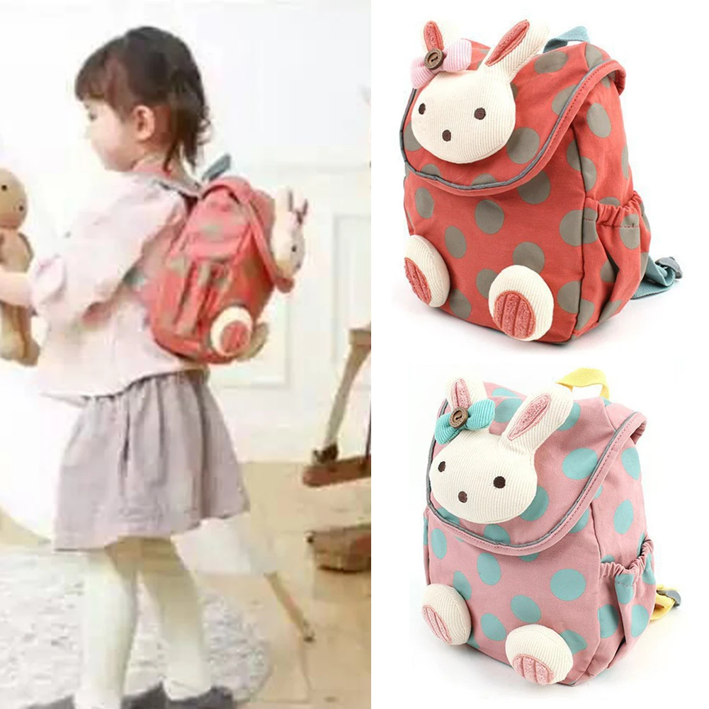 

Rabbit Anti Stray Toddler Backpack Softback mini schoolbag Children gifts kindergarten boy girl bags Mochila top