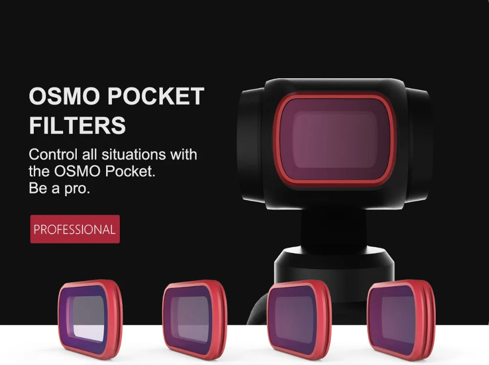 PGYTECH для DJI Osmo карманные аксессуары ND CPL фильтры для камеры Osmo Карманный держатель для телефона водонепроницаемый чехол карданный Чехол подставка часть