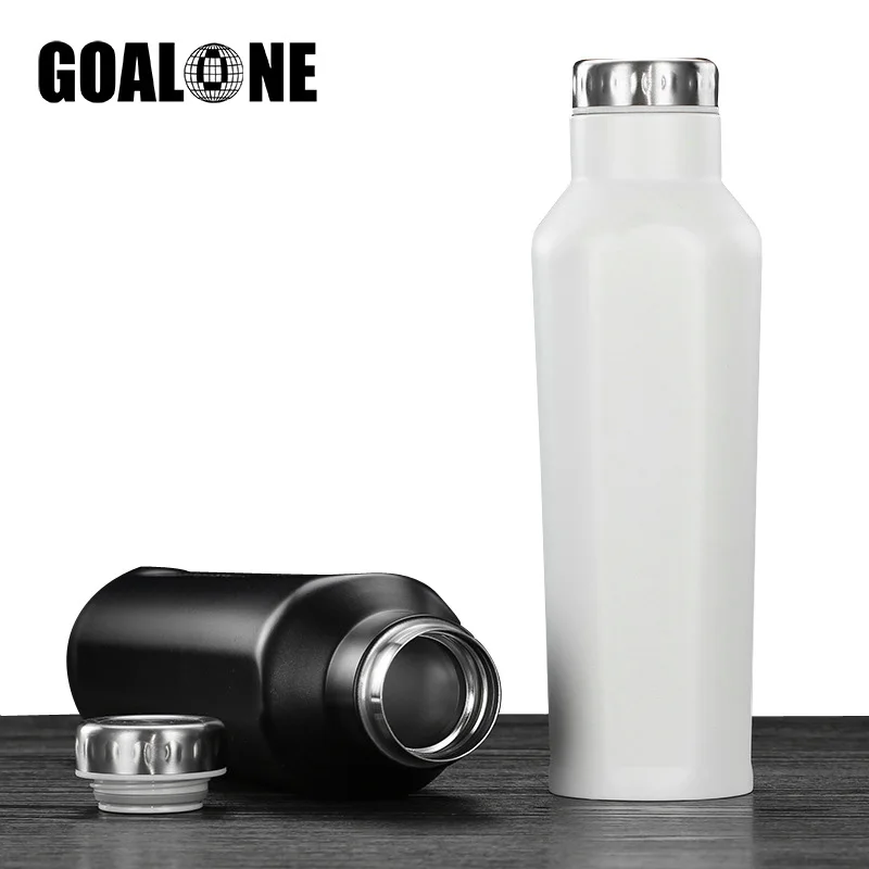 

500ml/750ml Double Walled Stainless Steel Thermos Flask Vacuum Insulated Water Bottles Portable Sports Bottle Travel Coffee Mugs
