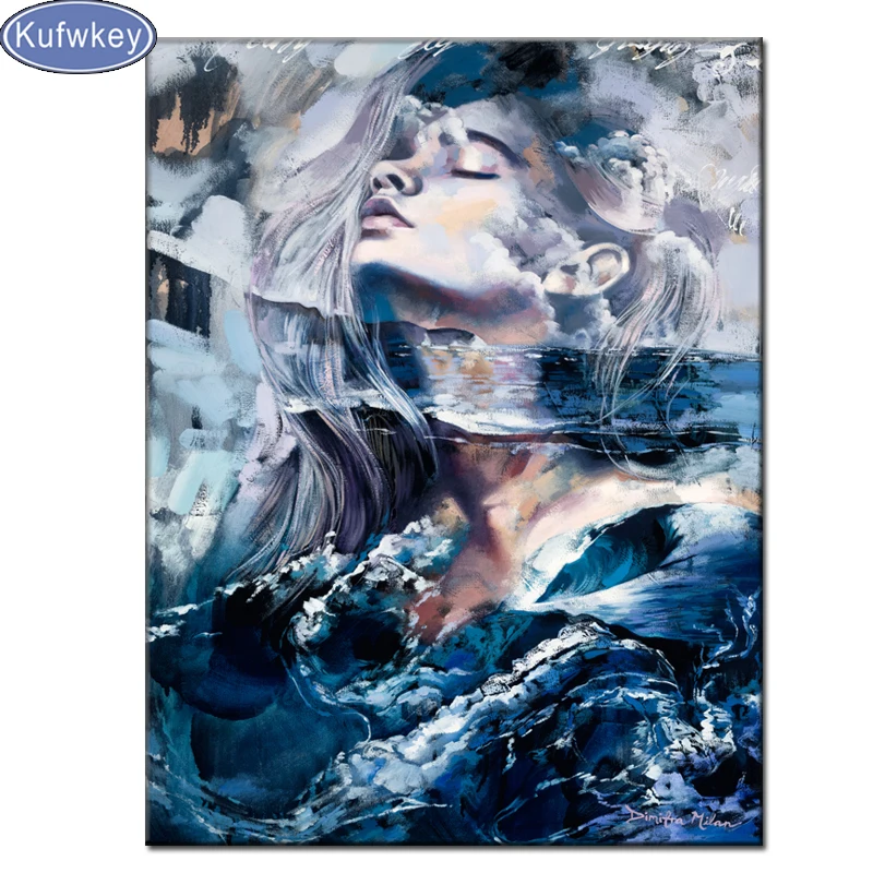 Набор для алмазной вышивки фэнтезийная красота картина с квадратными стразами 5d