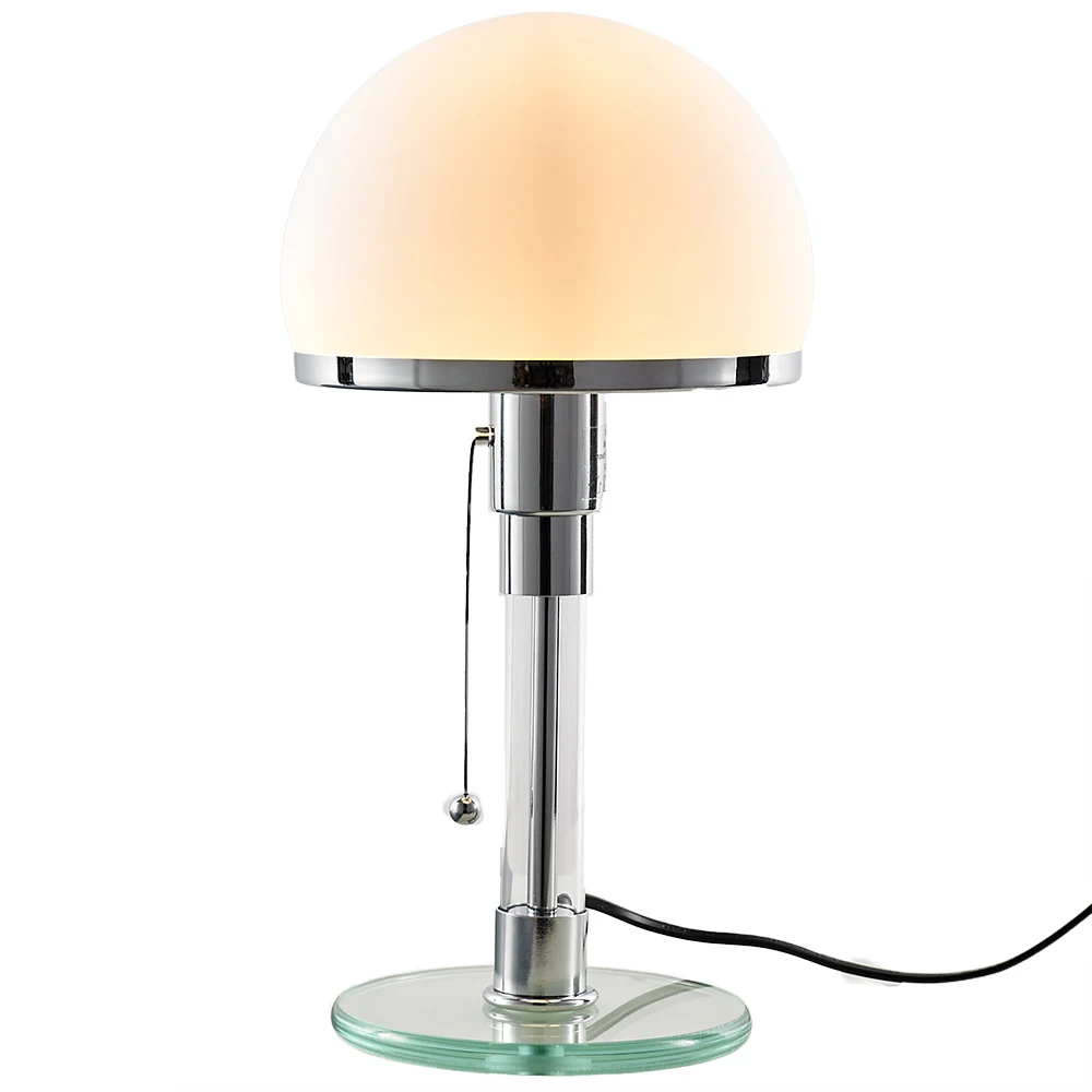 Danish Designer Table Lamp Bauhaus Nordic Lustre Glass Led Desk Lights Bedroom Bedside Home Deco Standing | Освещение
