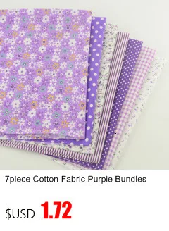 Booksew розовый бант дизайн хлопчатобумажная ткань для шитья DIY куклы Telas белая стеганая простая ткань для пэчворка Скрапбукинг