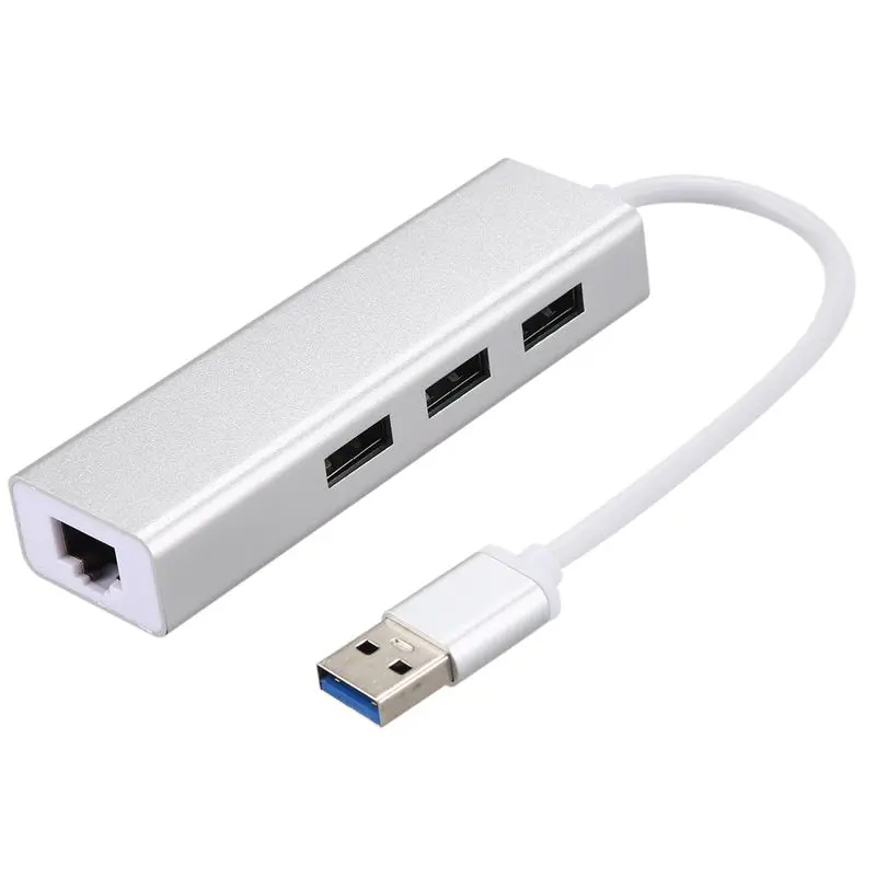 Новый гигабитный Ethernet адаптер USB 3 0 с портовым концентратором к Сетевой карте RJ45