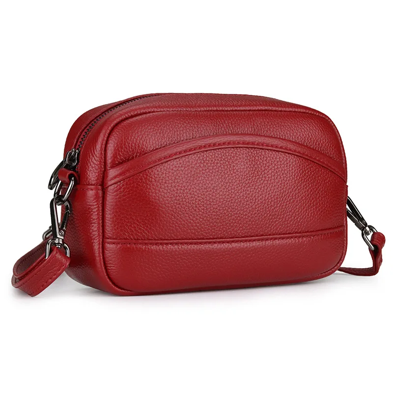

Genuine Leather Mini Ladies Hand Bags Woman Messenger Bag Luxury Handbags Women Bags Designer Shoulder Bag Women's Small Bag Sac
