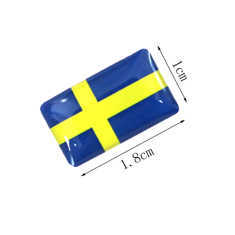 8 шт. 3D эпоксидные аксессуары для руля Белоруссии Греции Таиланда Норвегии Дании