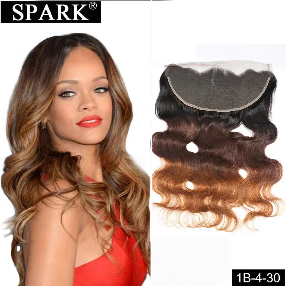 Spark эффектом деграде (переход от темного к парики из натуральных волос на