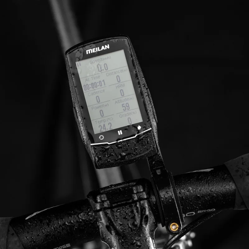 Meilan Finder велосипедный GPS компьютер GPS-навигация BLE4.0 Спидометр подключается к